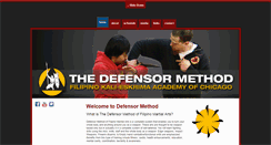 Desktop Screenshot of defensormethod.com